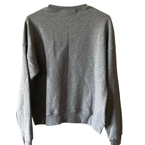 NEW Women's Gray Champion Logo Sweatshirt sz SM - Picture 2 of 3